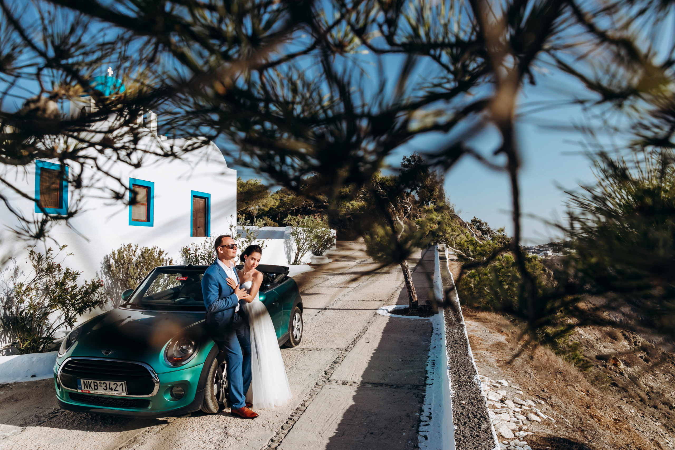 Алина и Александр: свадьба на санторини, свадебное агентство Julia Veselova - Фото 16