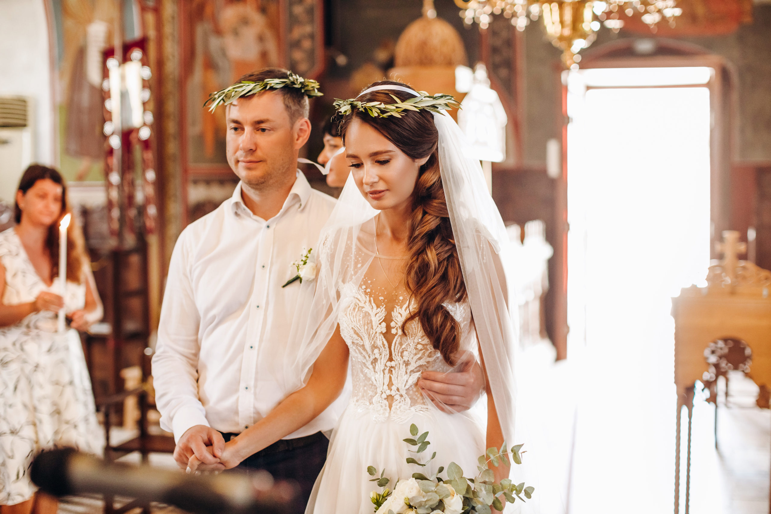Анна и Дмитрий: свадьба на санторини, свадебное агентство Julia Veselova - Фото 16