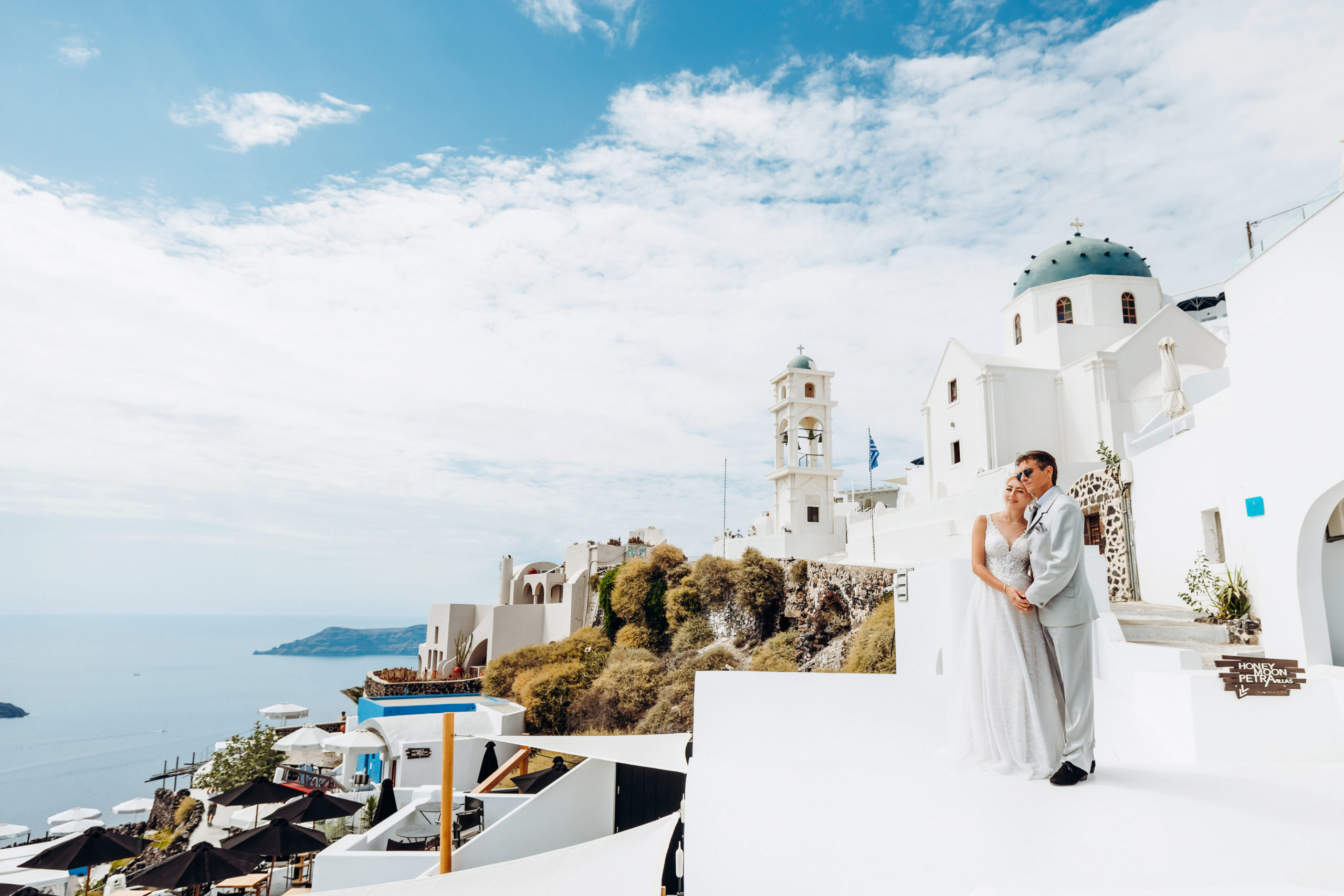 Натали и Маркос: свадьба на санторини, свадебное агентство Julia Veselova - Фото 31