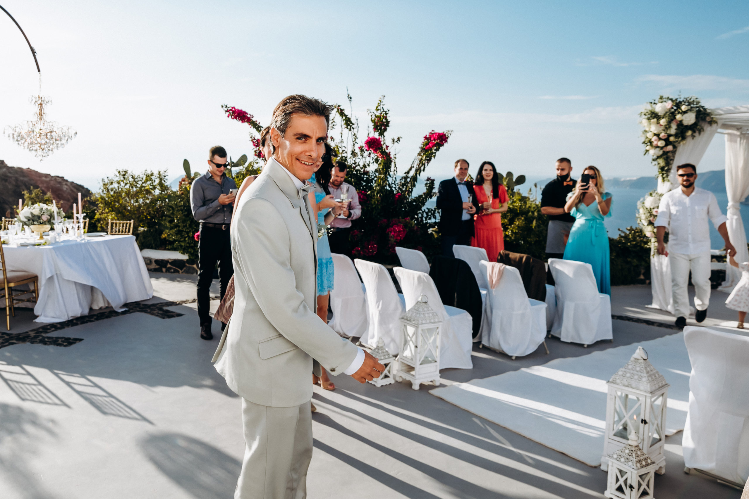 Натали и Маркос: свадьба на санторини, свадебное агентство Julia Veselova - Фото 44