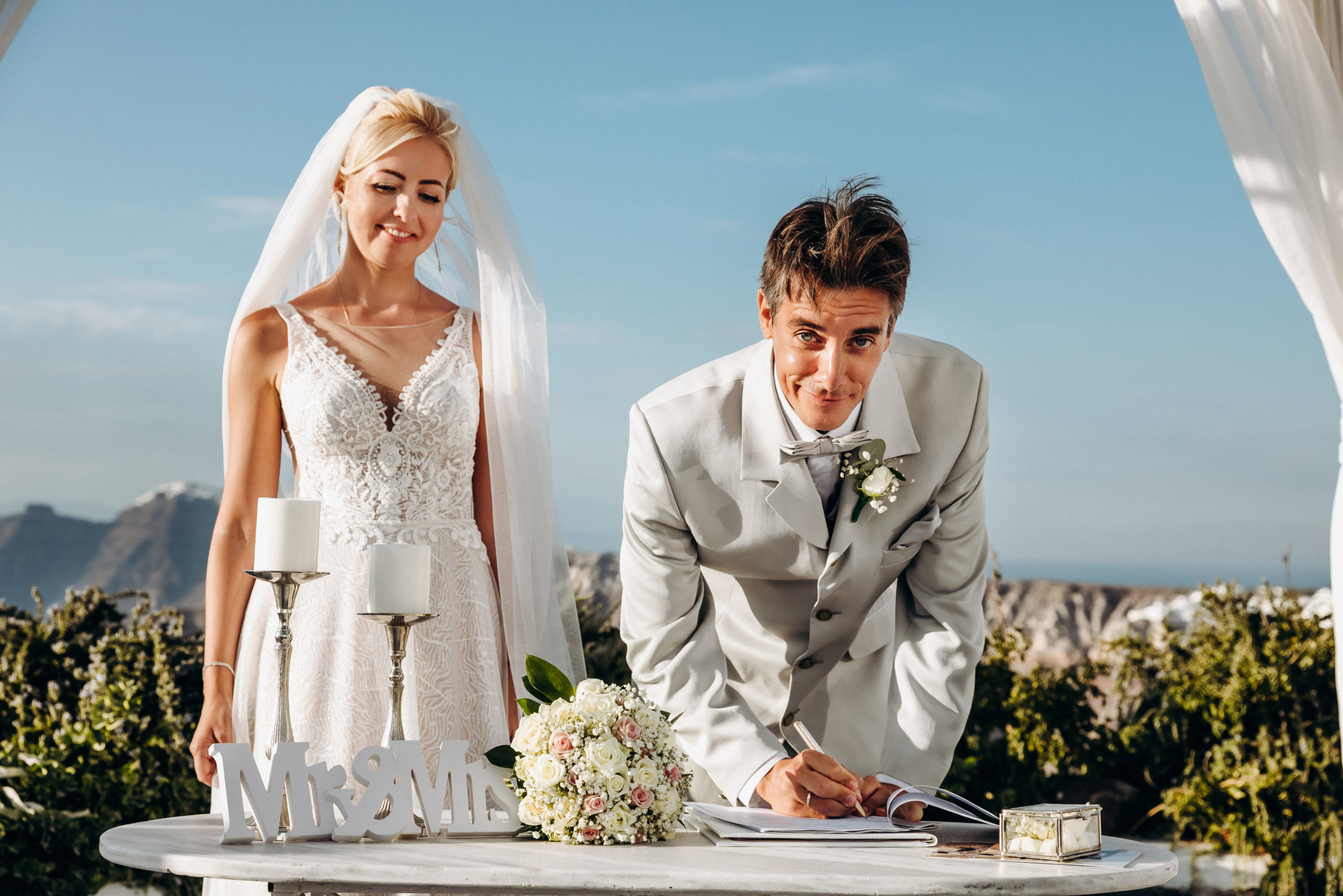 Натали и Маркос: свадьба на санторини, свадебное агентство Julia Veselova - Фото 57