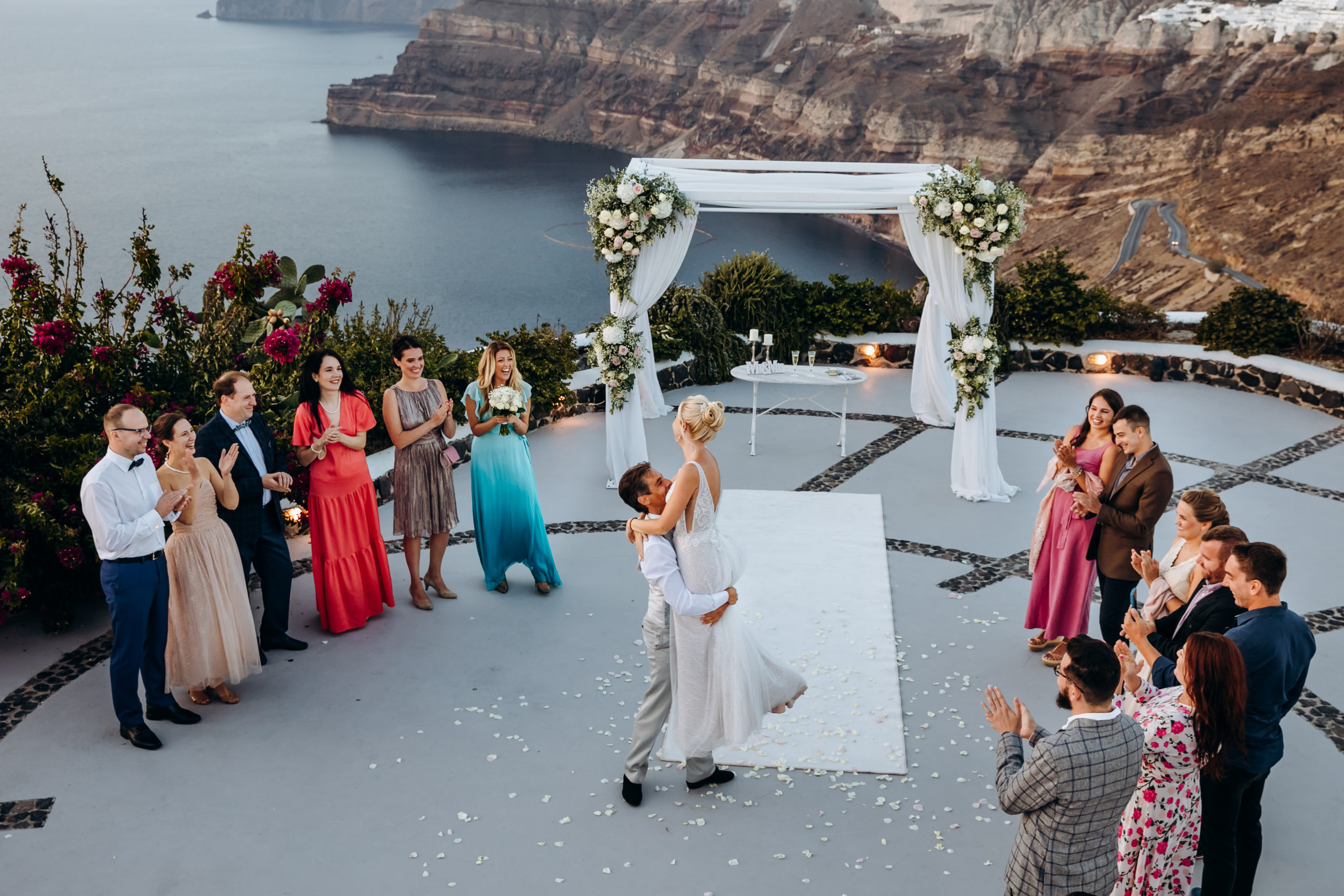 Натали и Маркос: свадьба на санторини, свадебное агентство Julia Veselova - Фото 65