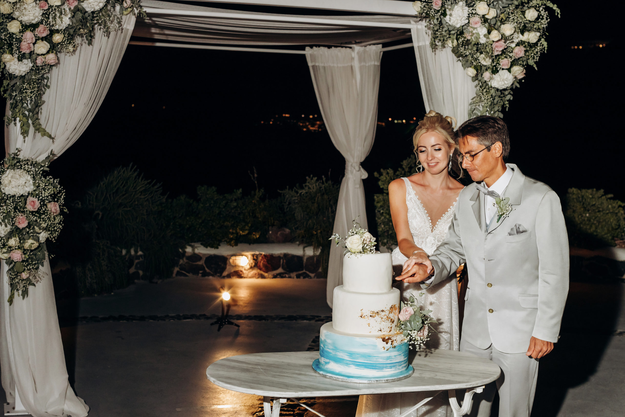Натали и Маркос: свадьба на санторини, свадебное агентство Julia Veselova - Фото 77