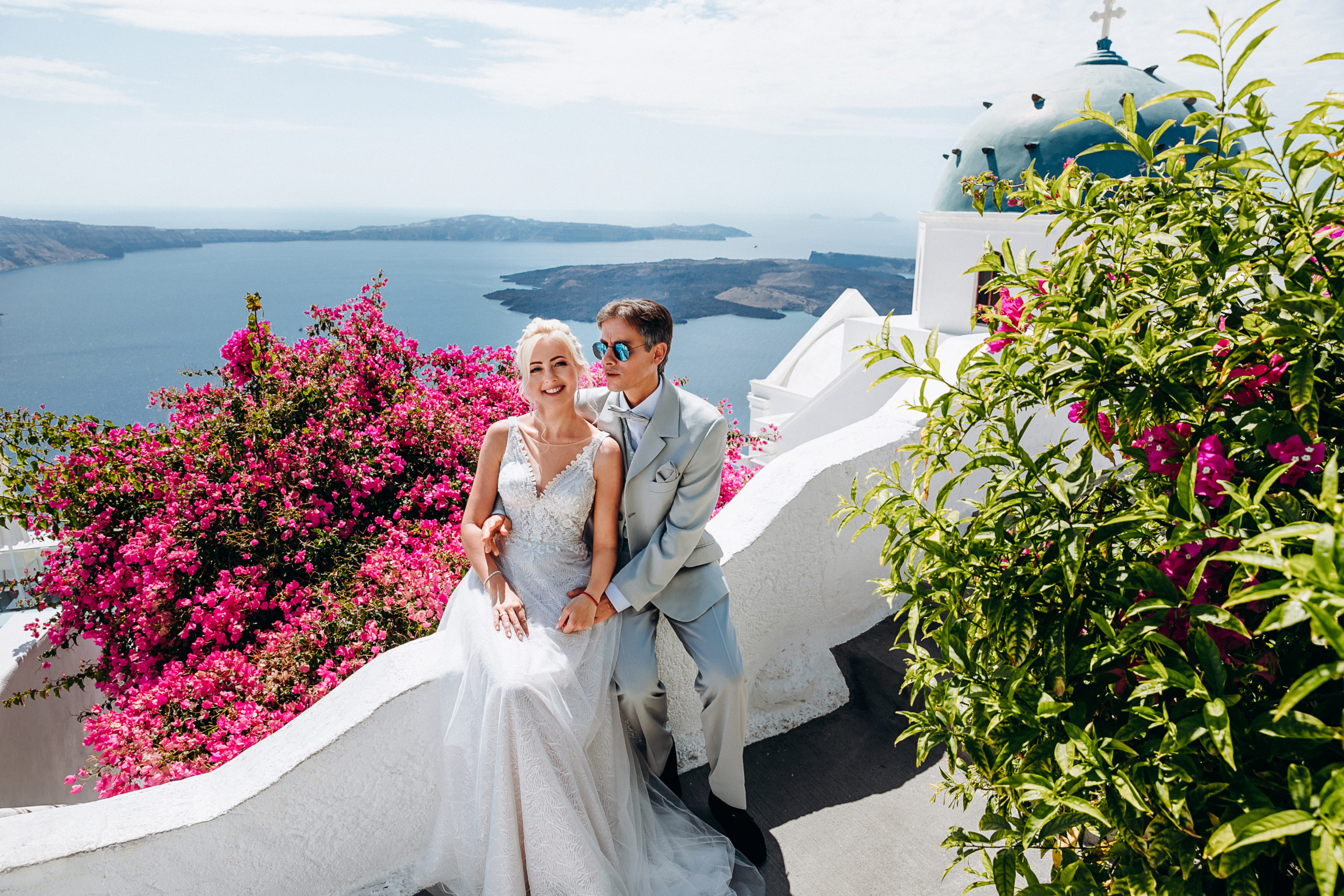 Натали и Маркос: свадьба на санторини, свадебное агентство Julia Veselova - Фото 21
