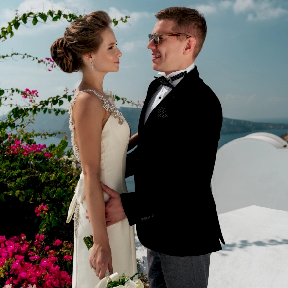 Любовь и Антон: свадьба на санторини, свадебное агентство Julia Veselova - Фото 56