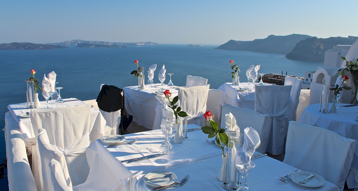 Рестораны: свадьба на санторини, свадебное агентство Julia Veselova - Фото 2