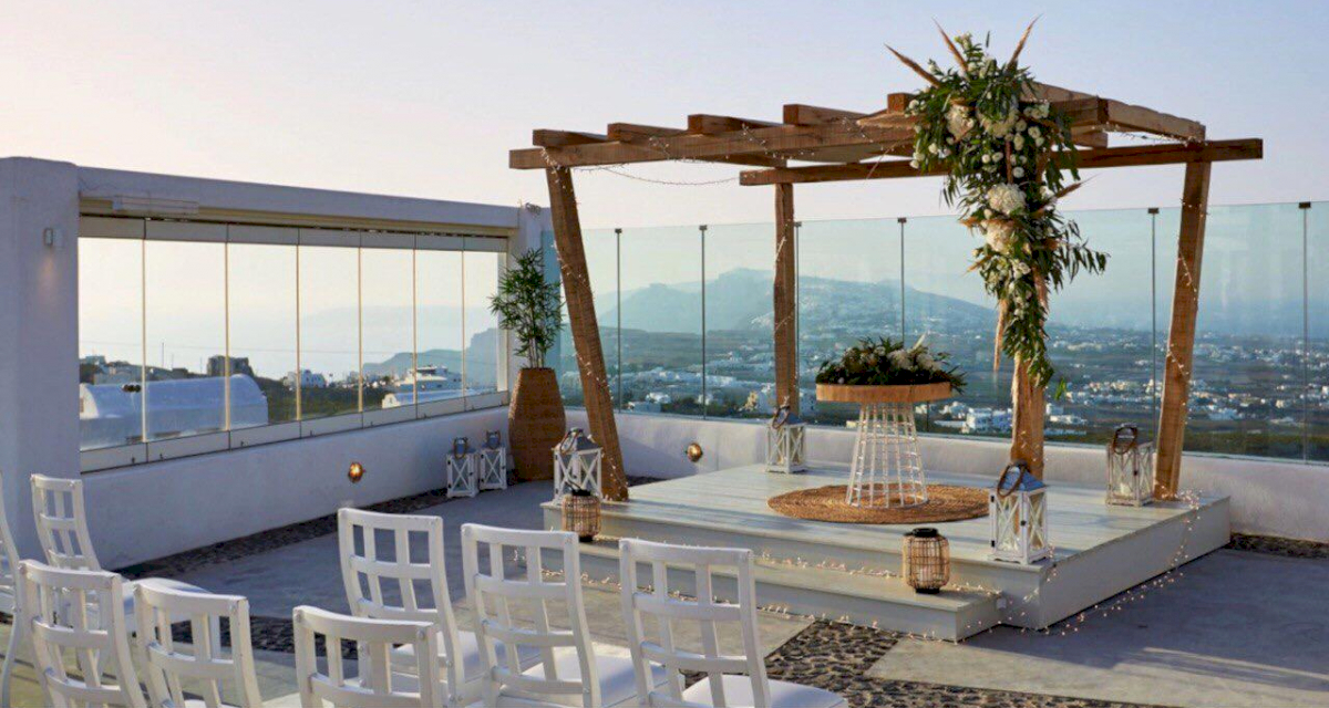Restorani pulmapaigad ja vastuvõtt Santorini saarel Kreekas: свадьба на санторини, свадебное агентство Julia Veselova - Фото 7