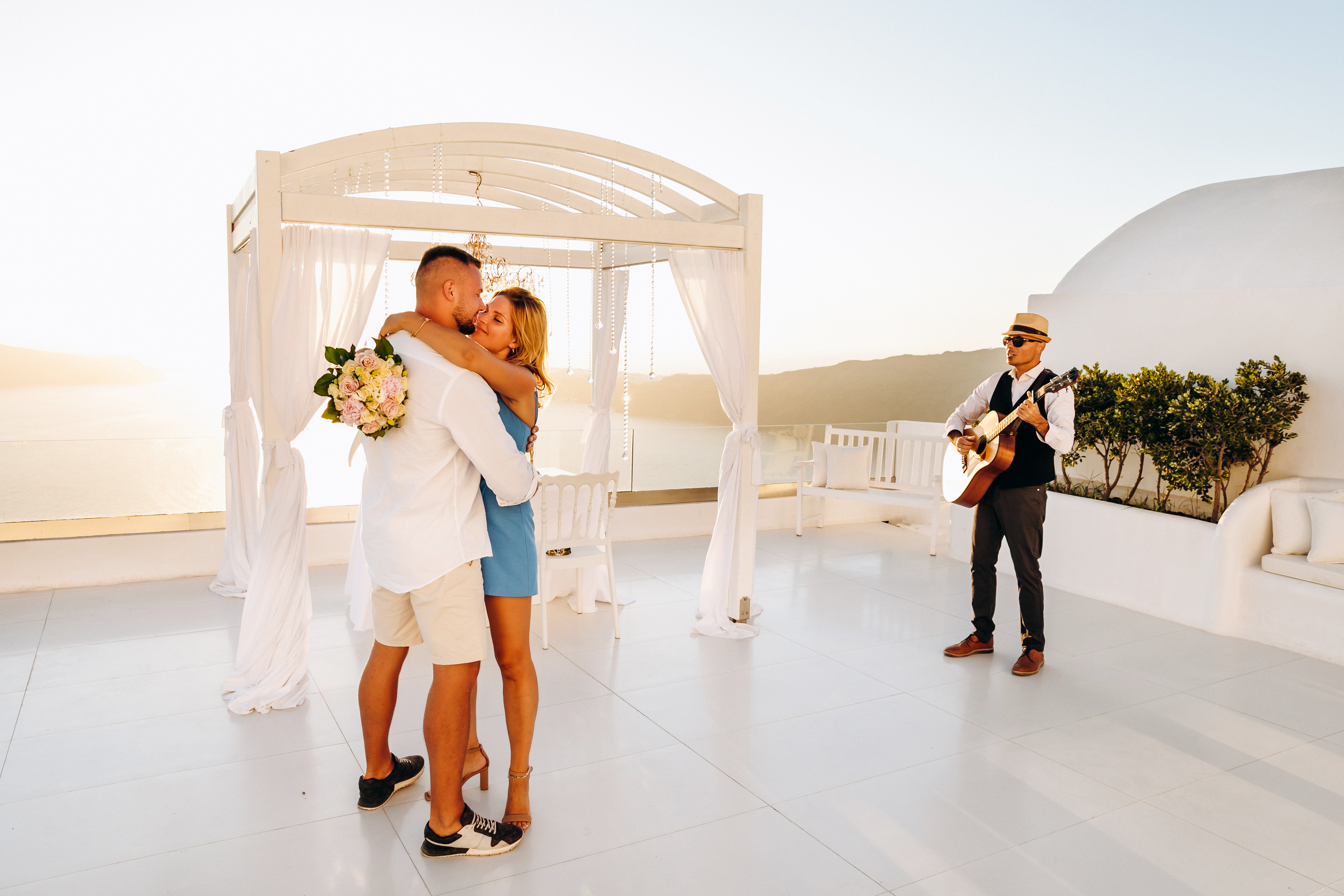 Alexandra and Dmitry: свадьба на санторини, свадебное агентство Julia Veselova - Фото 5