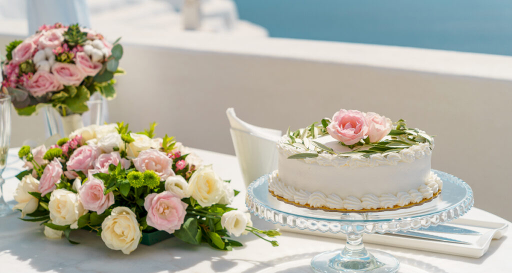 Floristics and decor: свадьба на санторини, свадебное агентство Julia Veselova