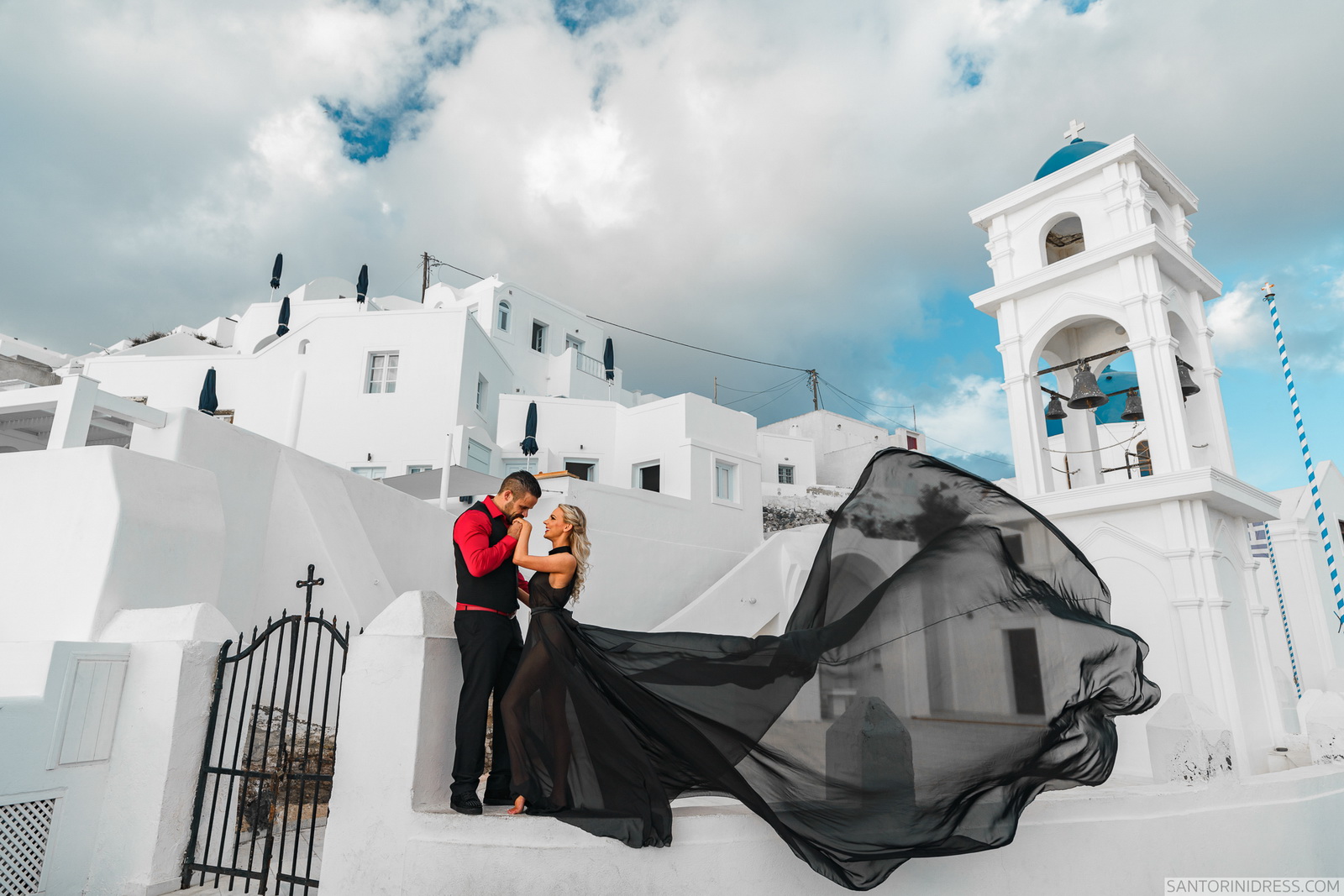 Shawna and Bill: свадьба на санторини, свадебное агентство Julia Veselova - Фото 12