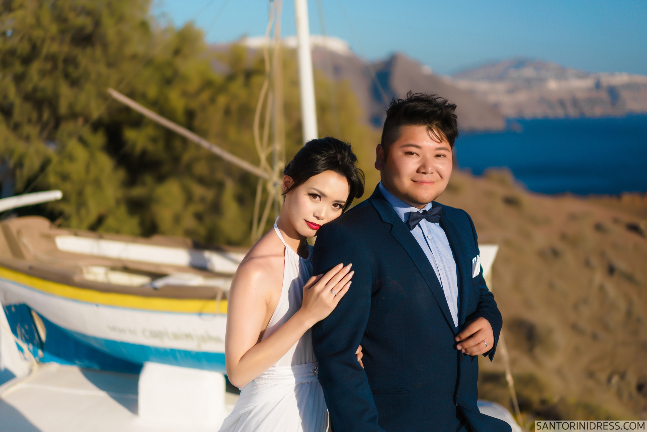 Miu and Chong: свадьба на санторини, свадебное агентство Julia Veselova - Фото 1