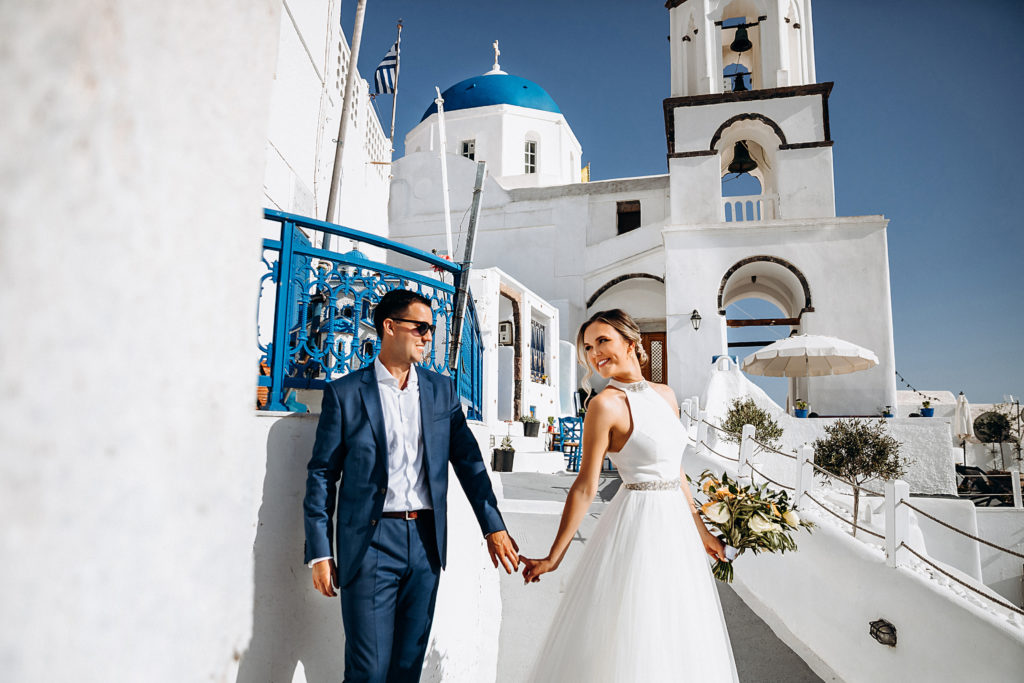 Анна и Джордан: свадьба на санторини, свадебное агентство Julia Veselova