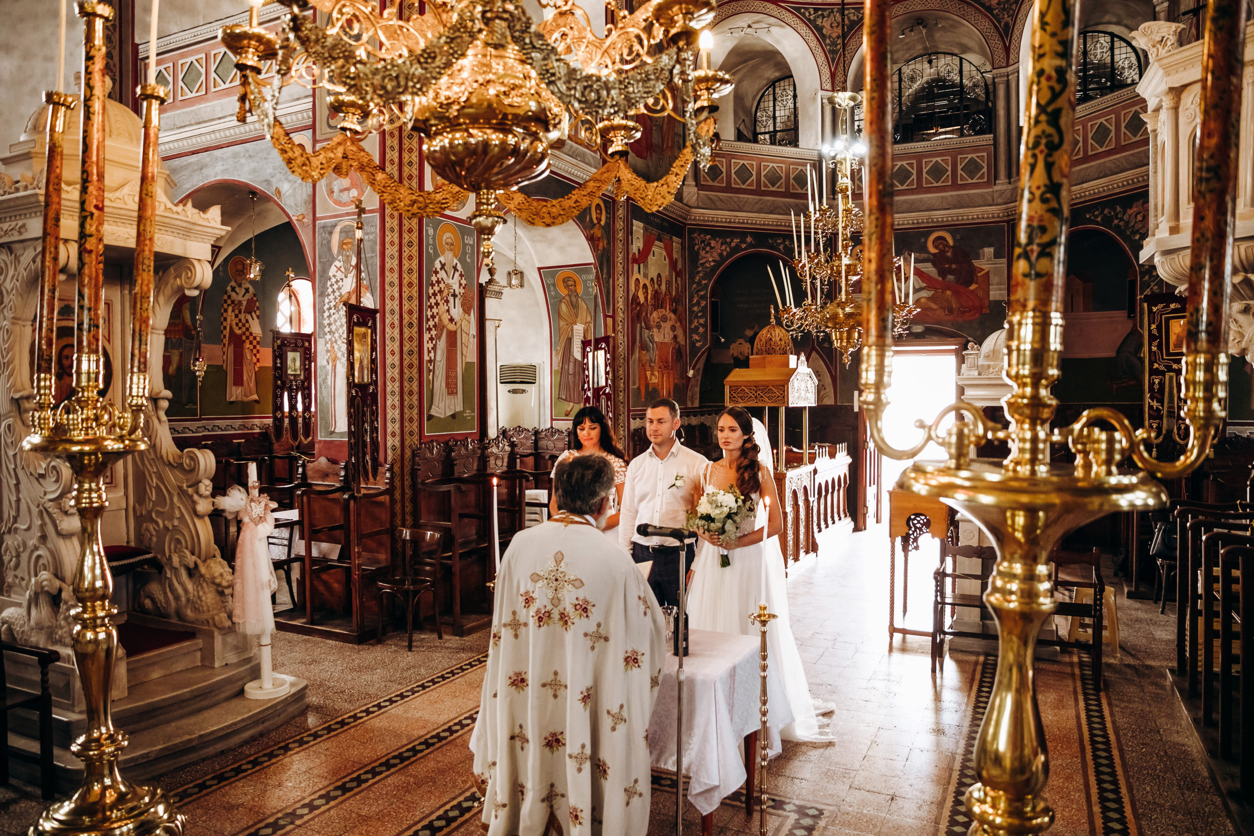 Анна и Дмитрий: свадьба на санторини, свадебное агентство Julia Veselova - Фото 12