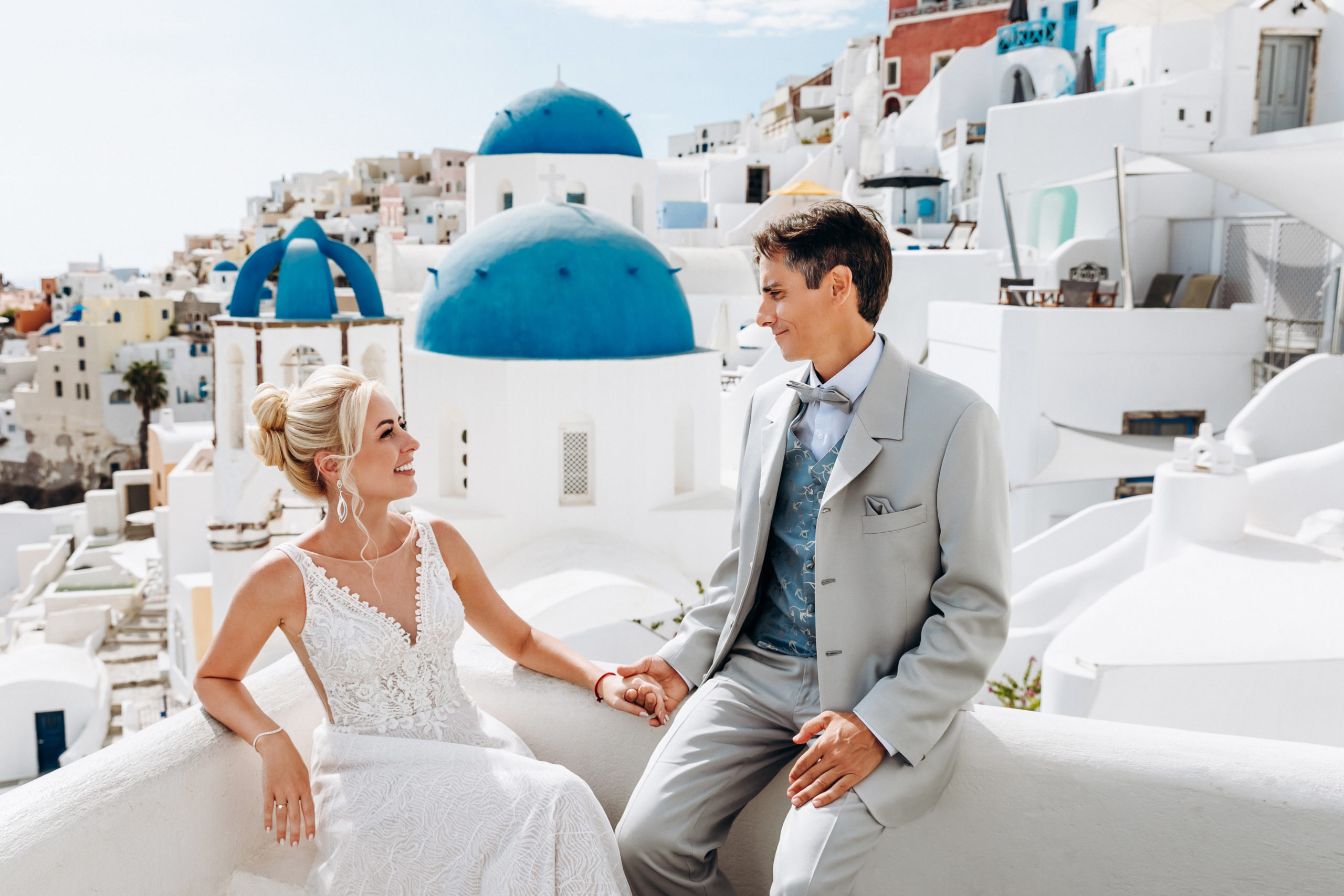 Натали и Маркос: свадьба на санторини, свадебное агентство Julia Veselova - Фото 37