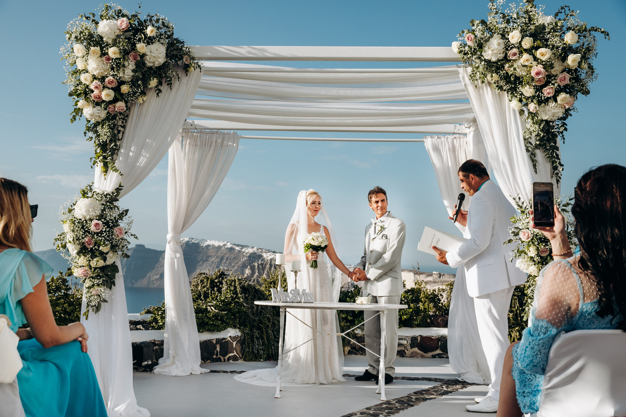 Натали и Маркос: свадьба на санторини, свадебное агентство Julia Veselova - Фото 50