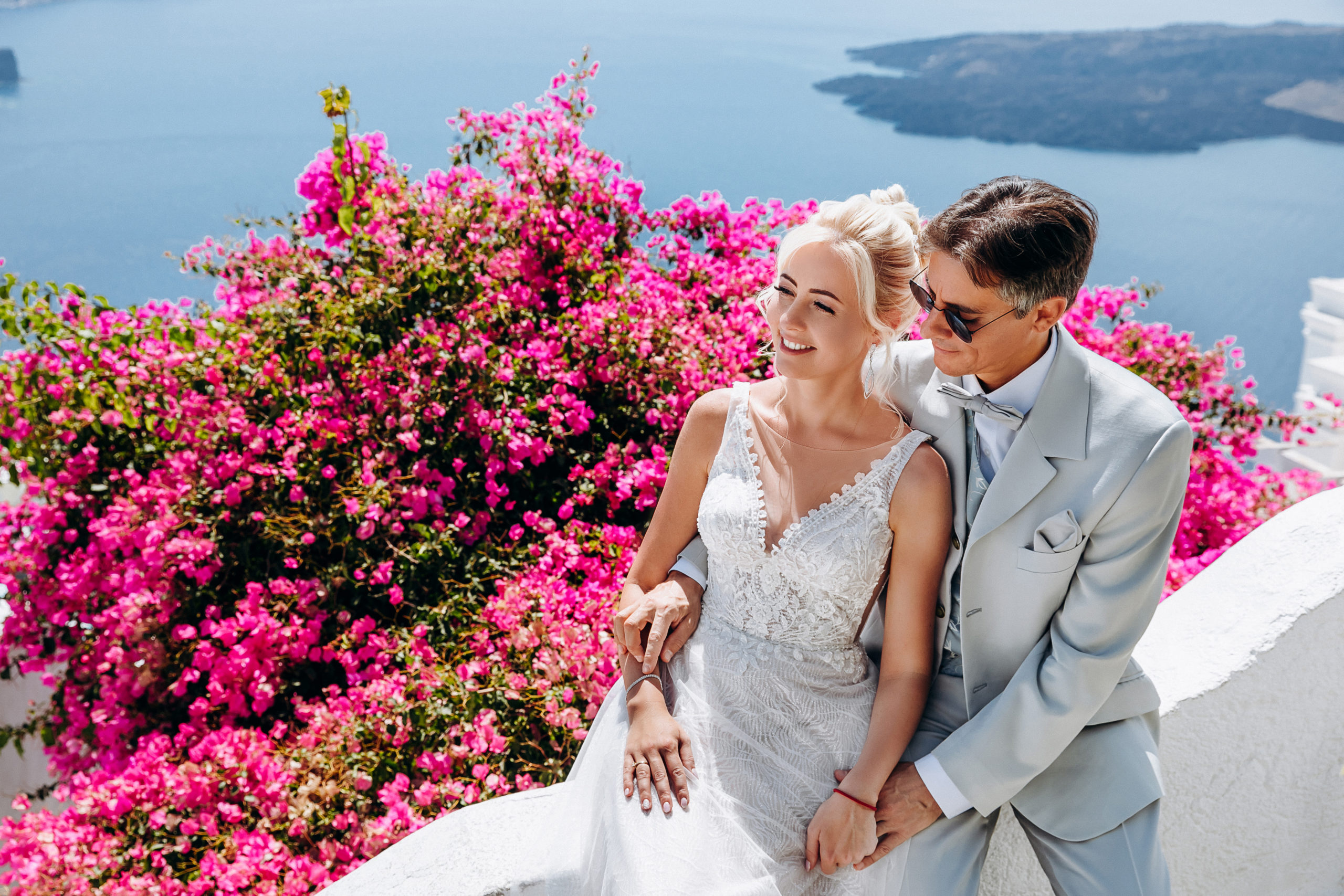 Натали и Маркос: свадьба на санторини, свадебное агентство Julia Veselova - Фото 22