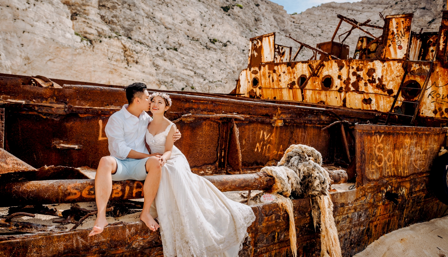 Шугар и Джо: свадьба на санторини, свадебное агентство Julia Veselova - Фото 11