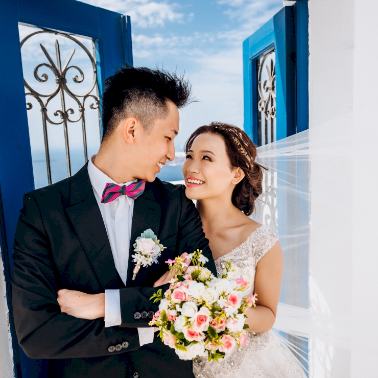 Шугар и Джо: свадьба на санторини, свадебное агентство Julia Veselova - Фото 3
